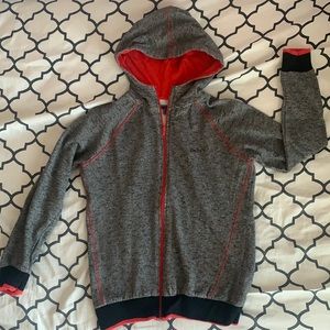 DKNY Gray Zip Up Jacket